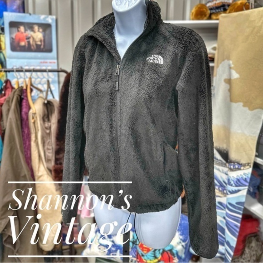 The North Face sz small full zip Fleece Terry jacket A48